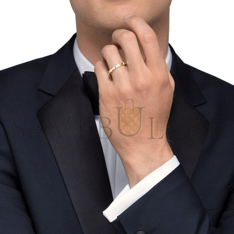 Ca*t1er maillon panthÈre wedding band b4079900